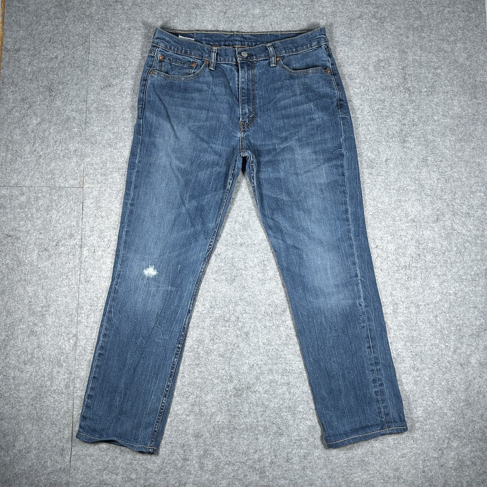 Levi's 511 Denim Jeans Mens 36x32(33x28) Medium Wash Blue Slim Fit Stretch